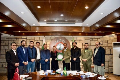 Ambassador Gancheva visited the Federation of Chambers of Commerce and Industry of Pakistan in Islamabad